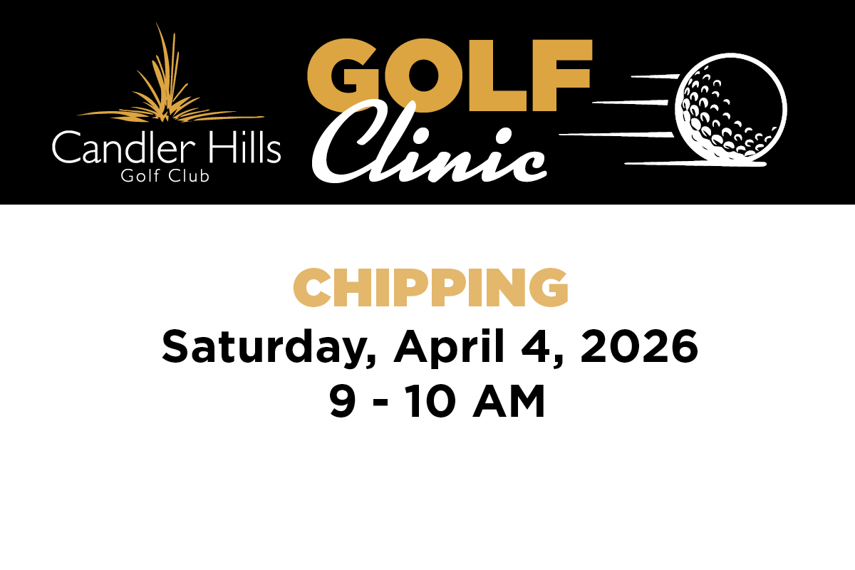 Chipping Golf Clinic at Candler Hills Golf Club