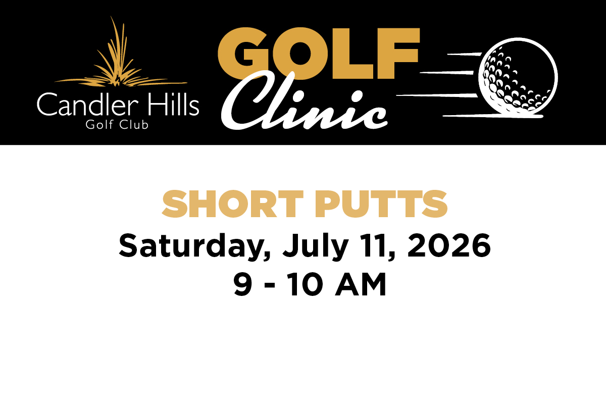 Short Putts Golf Clinic at Candler Hills Golf Club